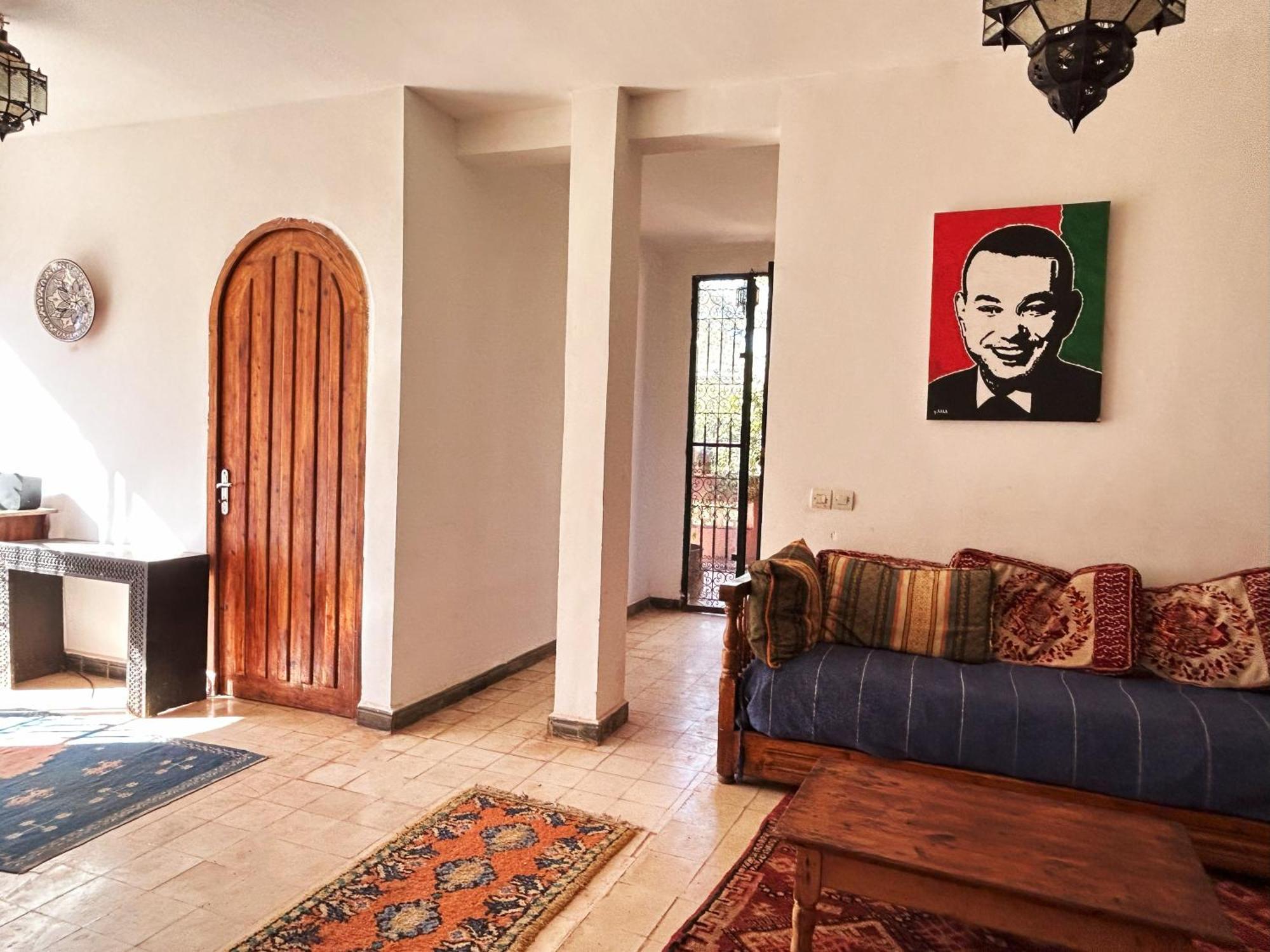 Отель Chez Yahia, Au Coeur De L'Урика Экстерьер фото