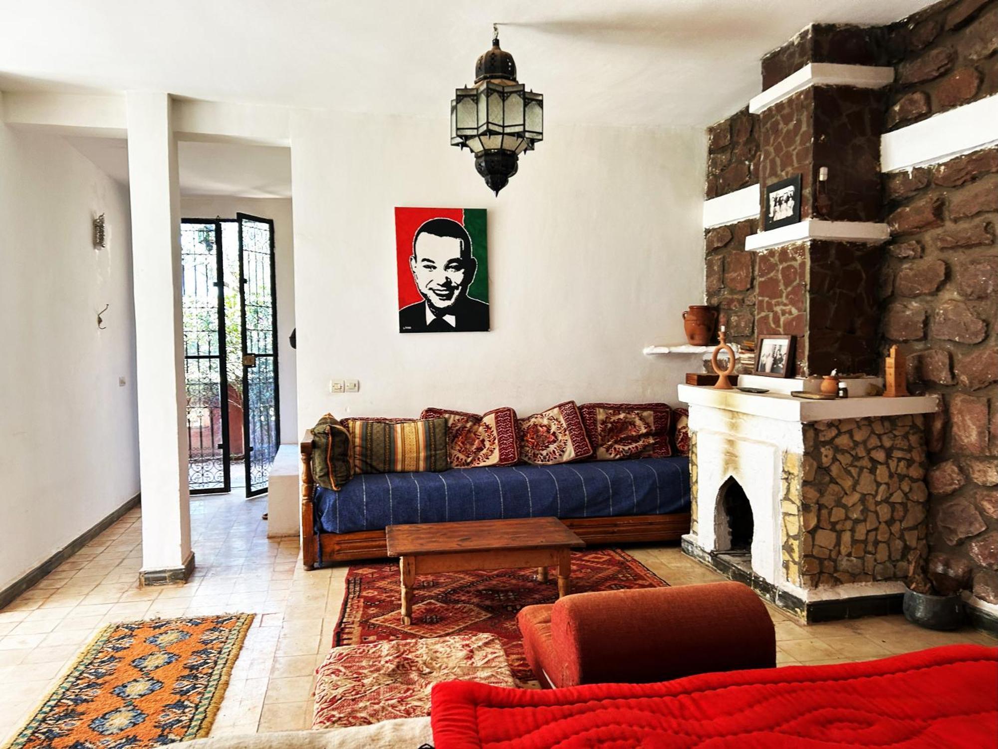 Отель Chez Yahia, Au Coeur De L'Урика Экстерьер фото